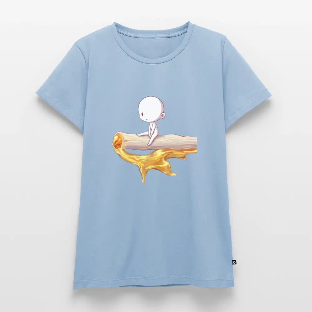 Chillin on a Joint Frauen Bio T-Shirt - Hellblau