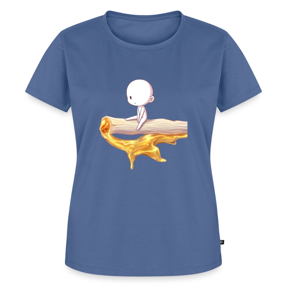 Chillin on a Joint Frauen Bio T-Shirt - Taubenblau