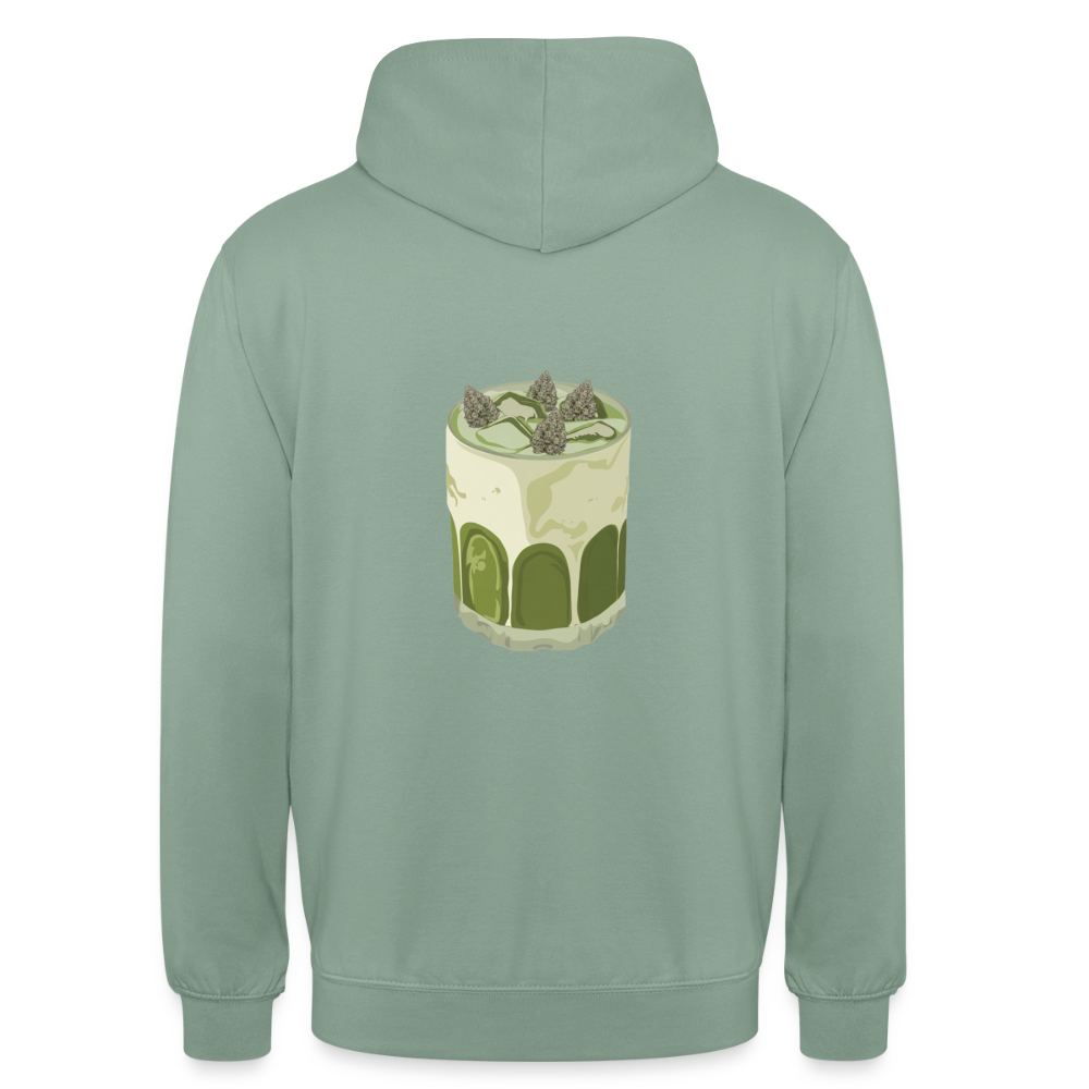 Matcha Unisex Hoodie - Graugrün
