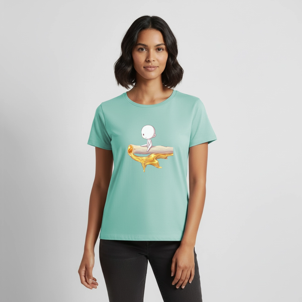 Chillin on a Joint Frauen Bio T-Shirt - Mint 
