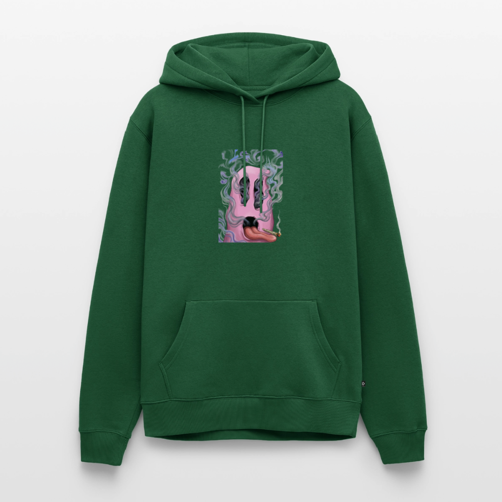 Ghostface Männer Premium Bio Hoodie - Flaschengrün