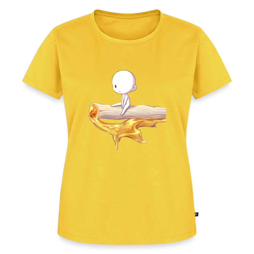 Chillin on a Joint Frauen Bio T-Shirt - Sonnengelb