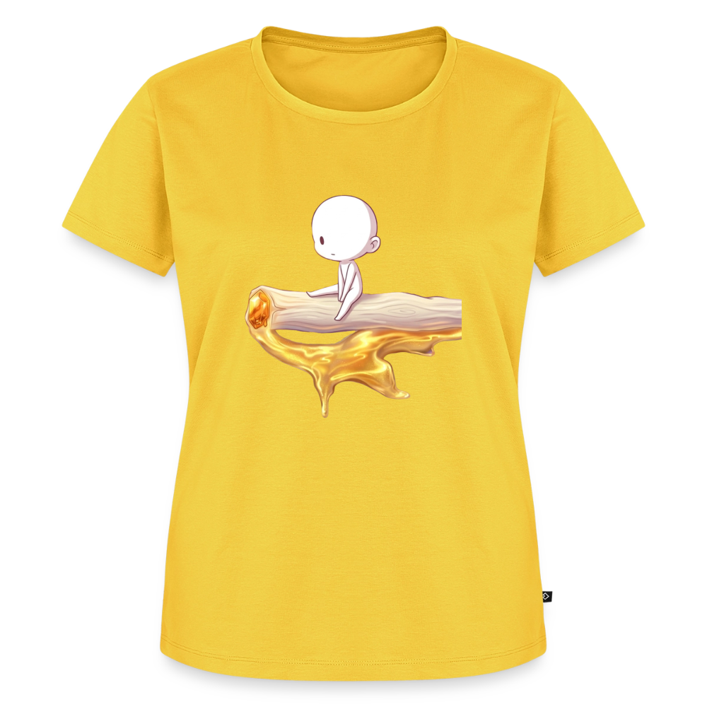 Chillin on a Joint Frauen Bio T-Shirt - Sonnengelb