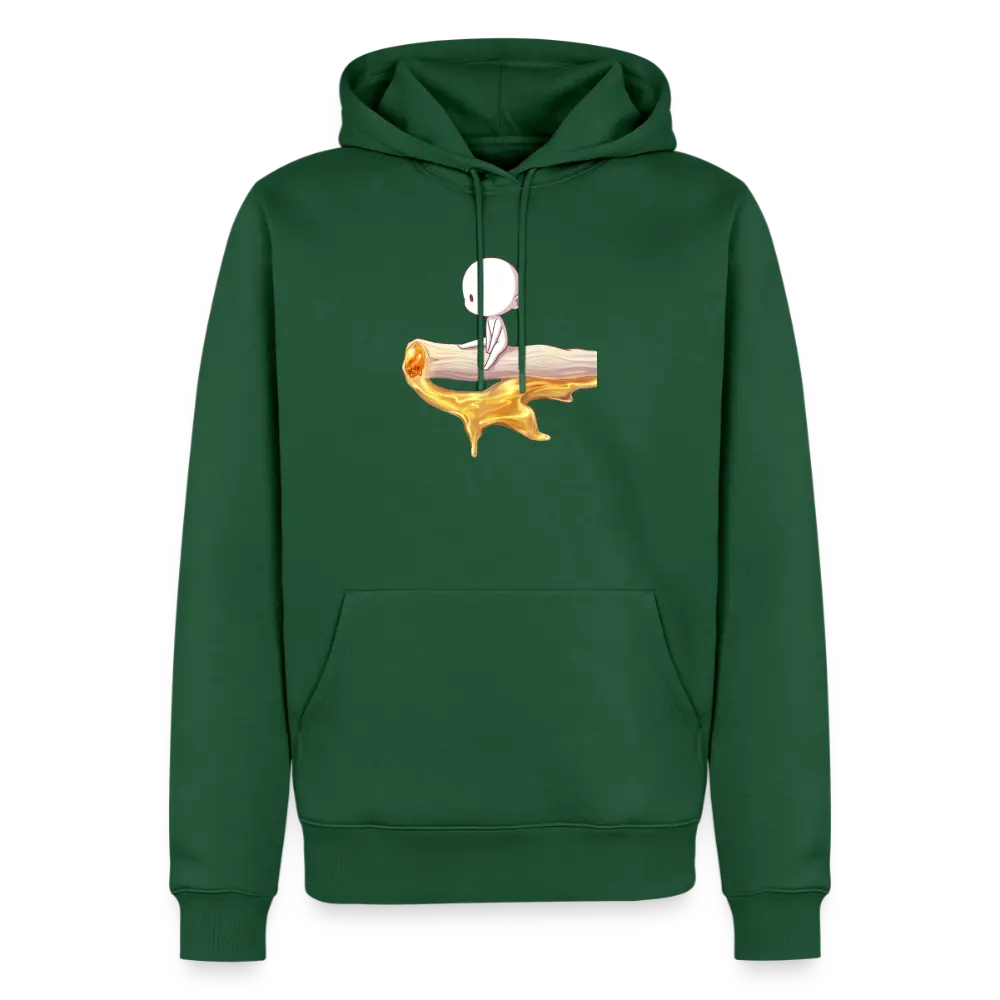 Chillin on a Joint Bio Hoodie - Flaschengrün