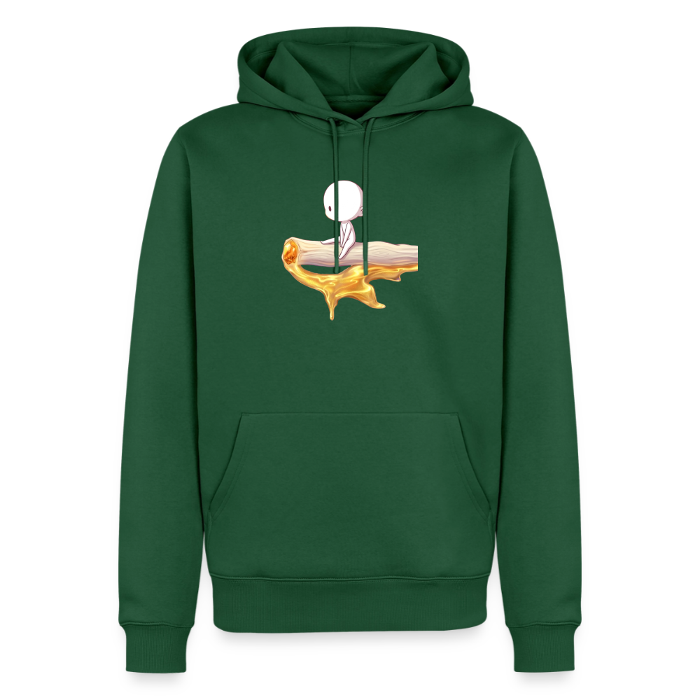 Chillin on a Joint Bio Hoodie - Flaschengrün