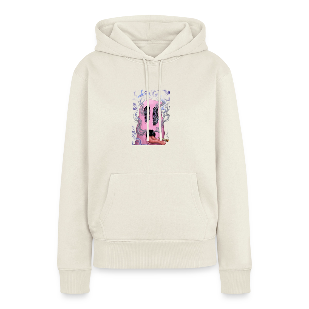 Ghostface Frauen Premium Hoodie - Naturweiß
