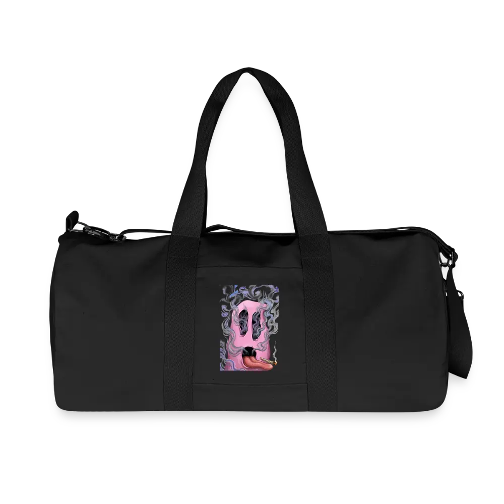 Ghostface recycelte Canvas Duffle Bag - Schwarz