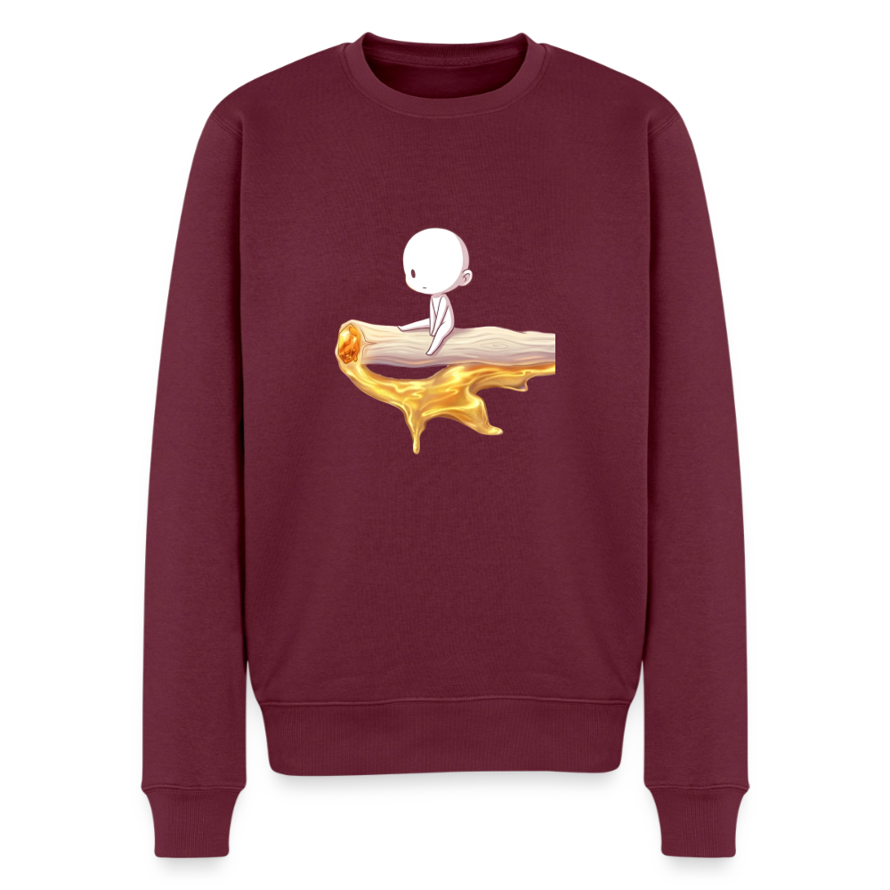 Chillin on a joint Sweatshirt - Burgunderrot