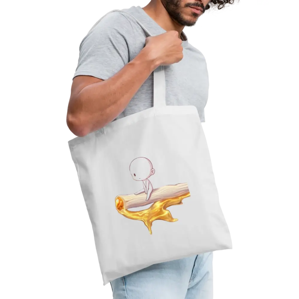 Chillin on a Joint Stoffbeutel - Weiß