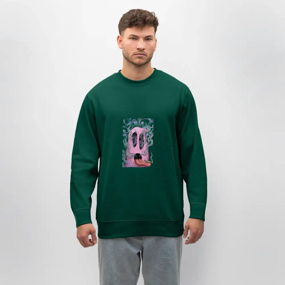 Ghostface Unisex Bio-Sweatshirt - Forest