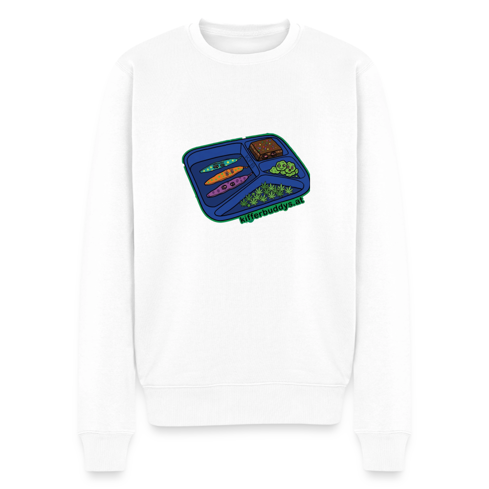 Unisex Bio Premium Pullover - Weiß
