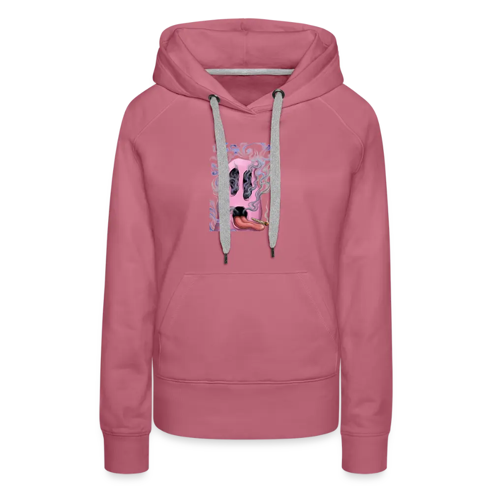 Ghostface Frauen Premium Hoodie - Malve