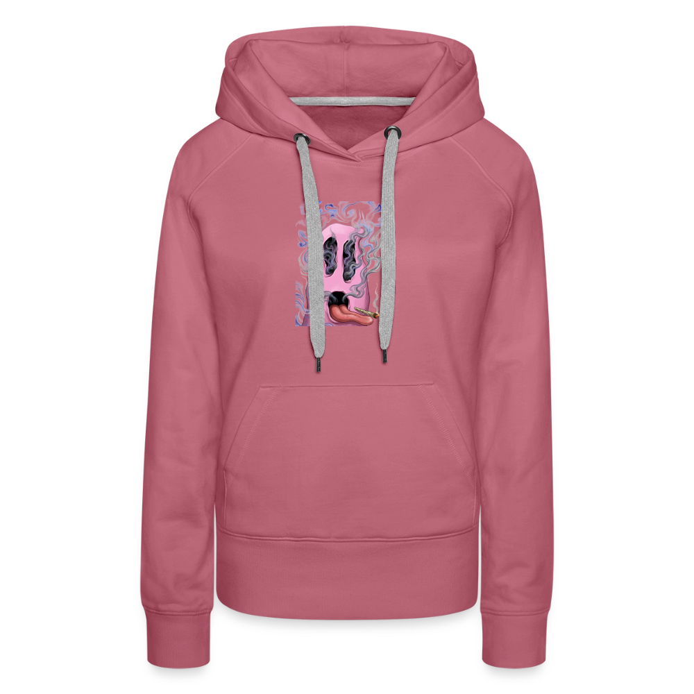 Ghostface Frauen Premium Hoodie - Malve