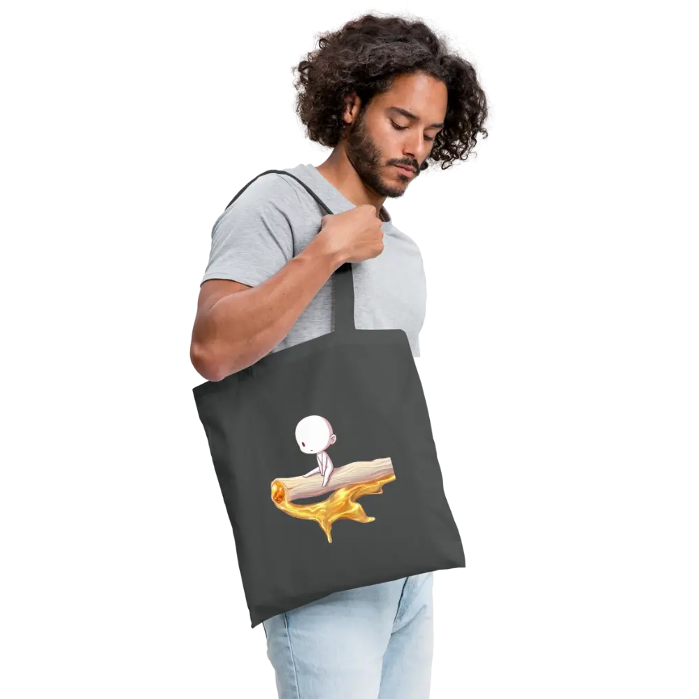 Chillin on a Joint Stoffbeutel - Graphite