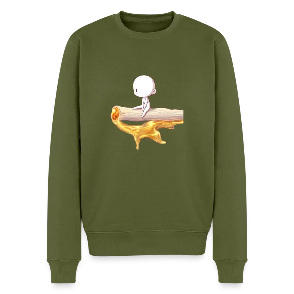 Chillin on a joint Sweatshirt - Khaki