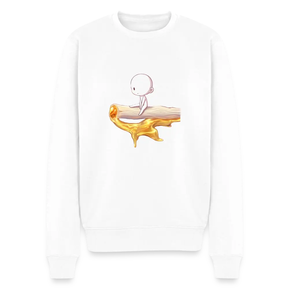 Chillin on a joint Sweatshirt - Weiß
