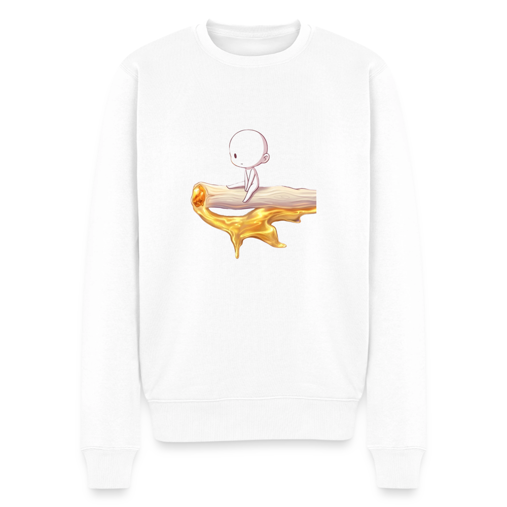 Chillin on a joint Sweatshirt - Weiß