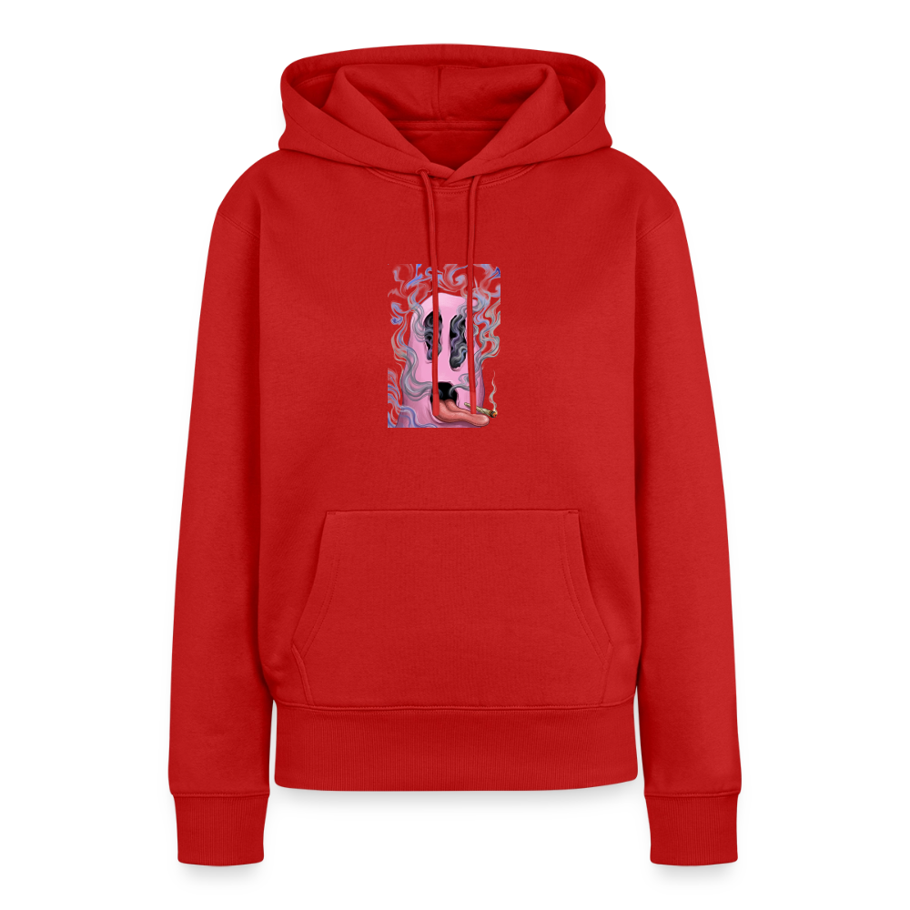 Ghostface Frauen Premium Hoodie - Rot