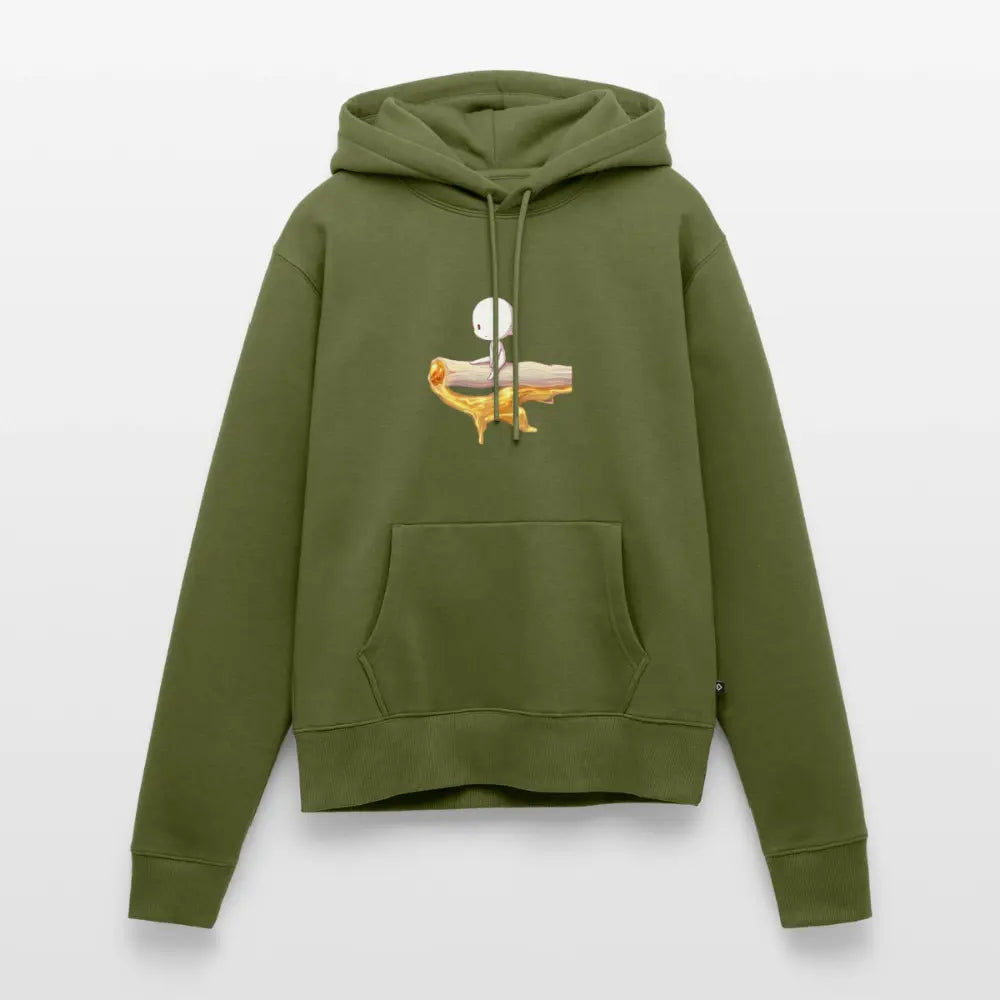 Chillin on a Joint Frauen Bio Hoodie - Khaki