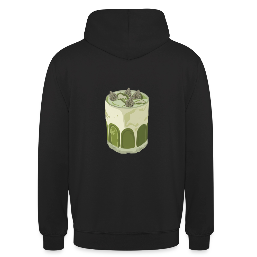 Matcha Unisex Hoodie - Schwarz