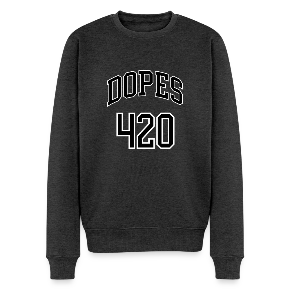 Dopes 420 Premium Pullover - Anthrazit meliert