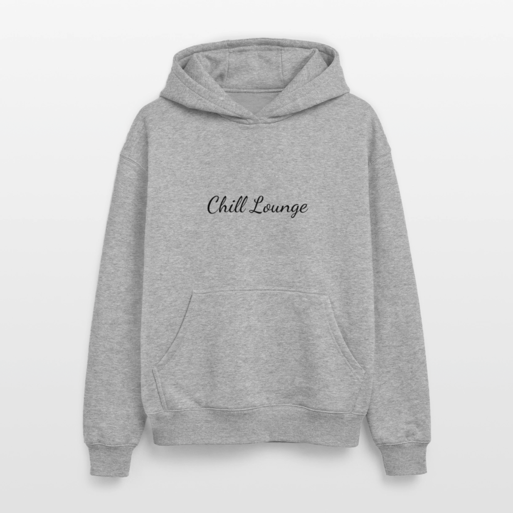 Chilllounge Special Oversized Heavyweight Unisex Hoodie - Grau meliert
