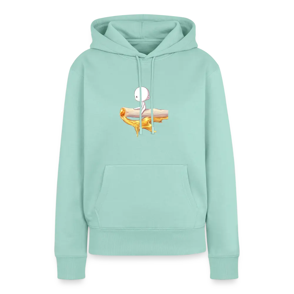 Chillin on a Joint Frauen Bio Hoodie - Mint 