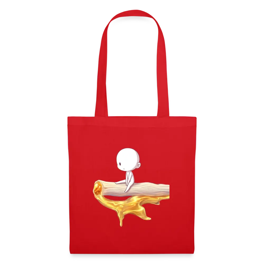 Chillin on a Joint Stoffbeutel - Rot