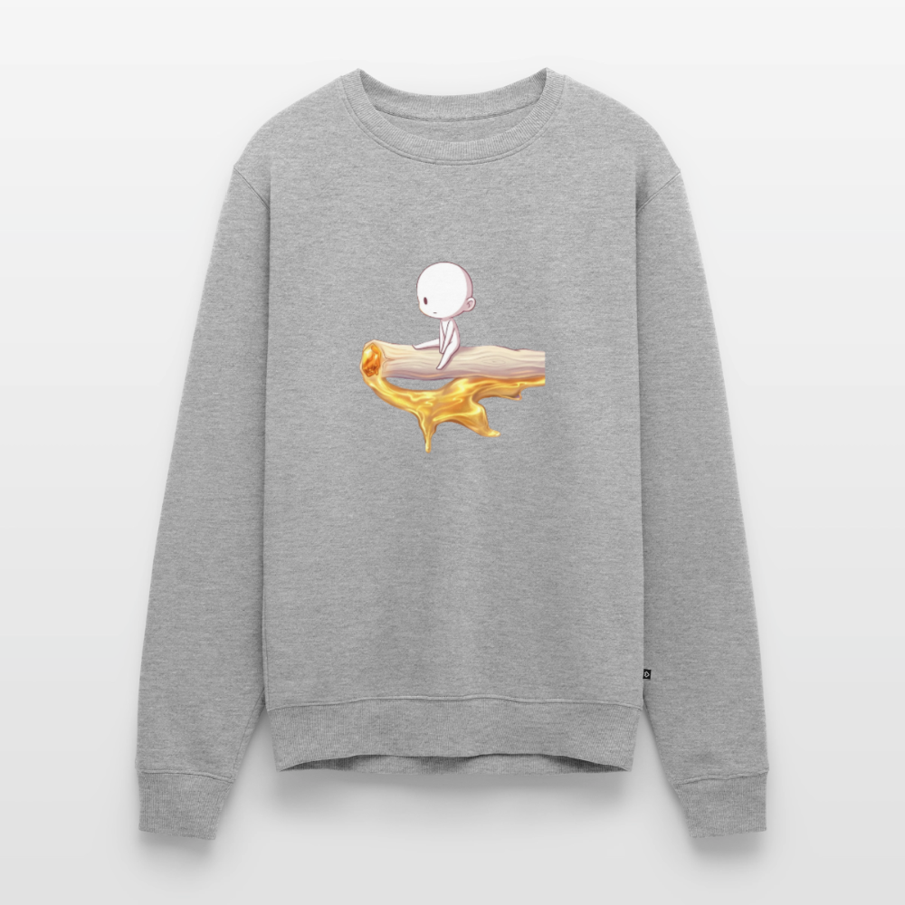 Chillin on a joint Sweatshirt - Grau meliert