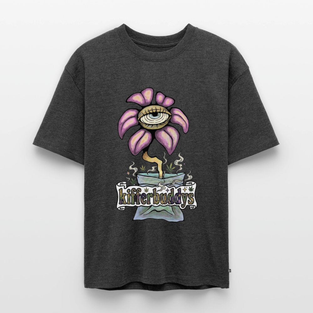 Unisex Premium Oversized Bio T-Shirt - Anthrazit meliert