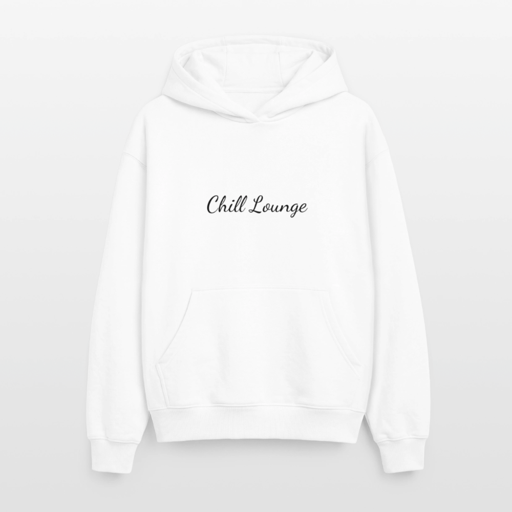 Chilllounge Special Oversized Heavyweight Unisex Hoodie - Weiß