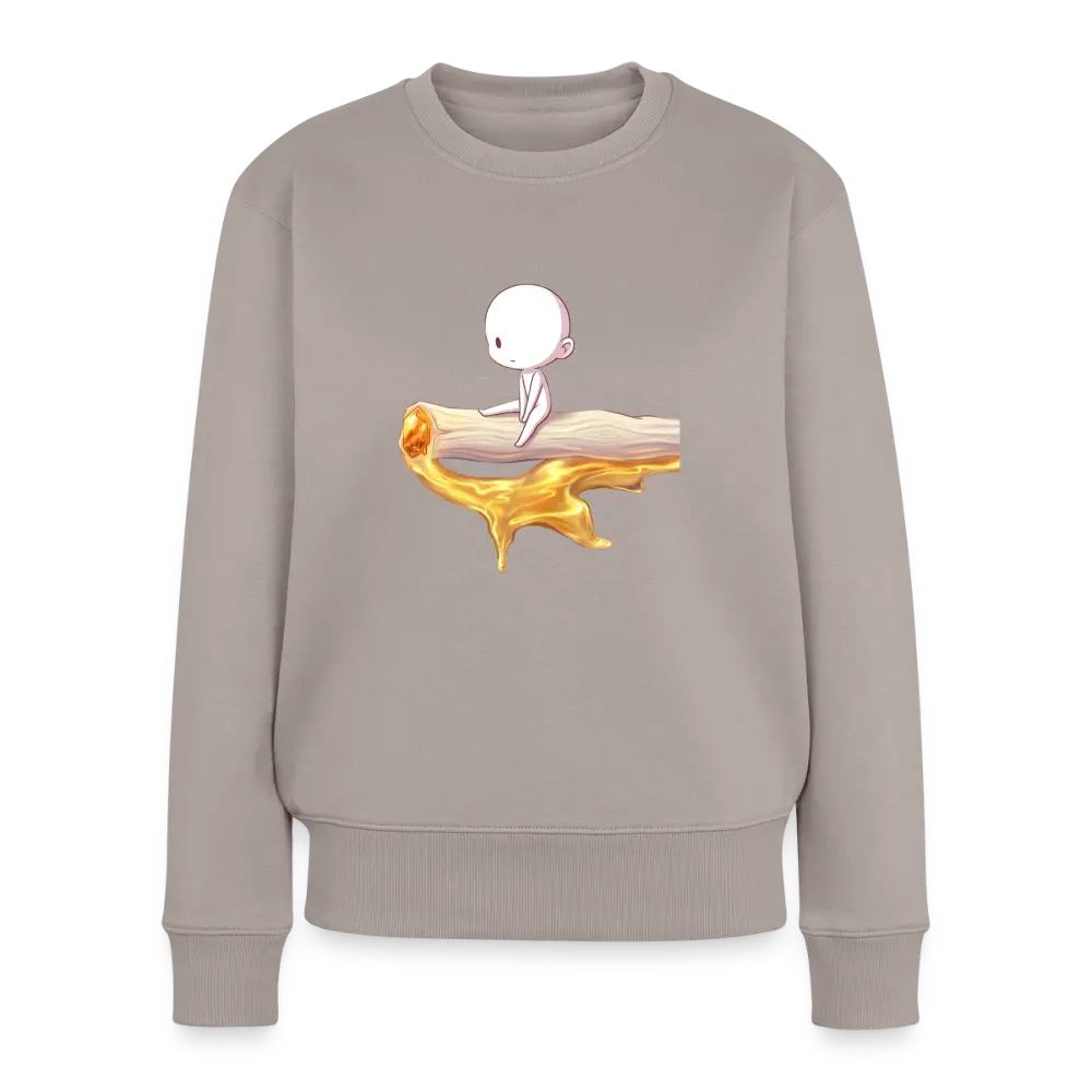 Chillin on a Joint Frauen Sweatshirt - Taupe