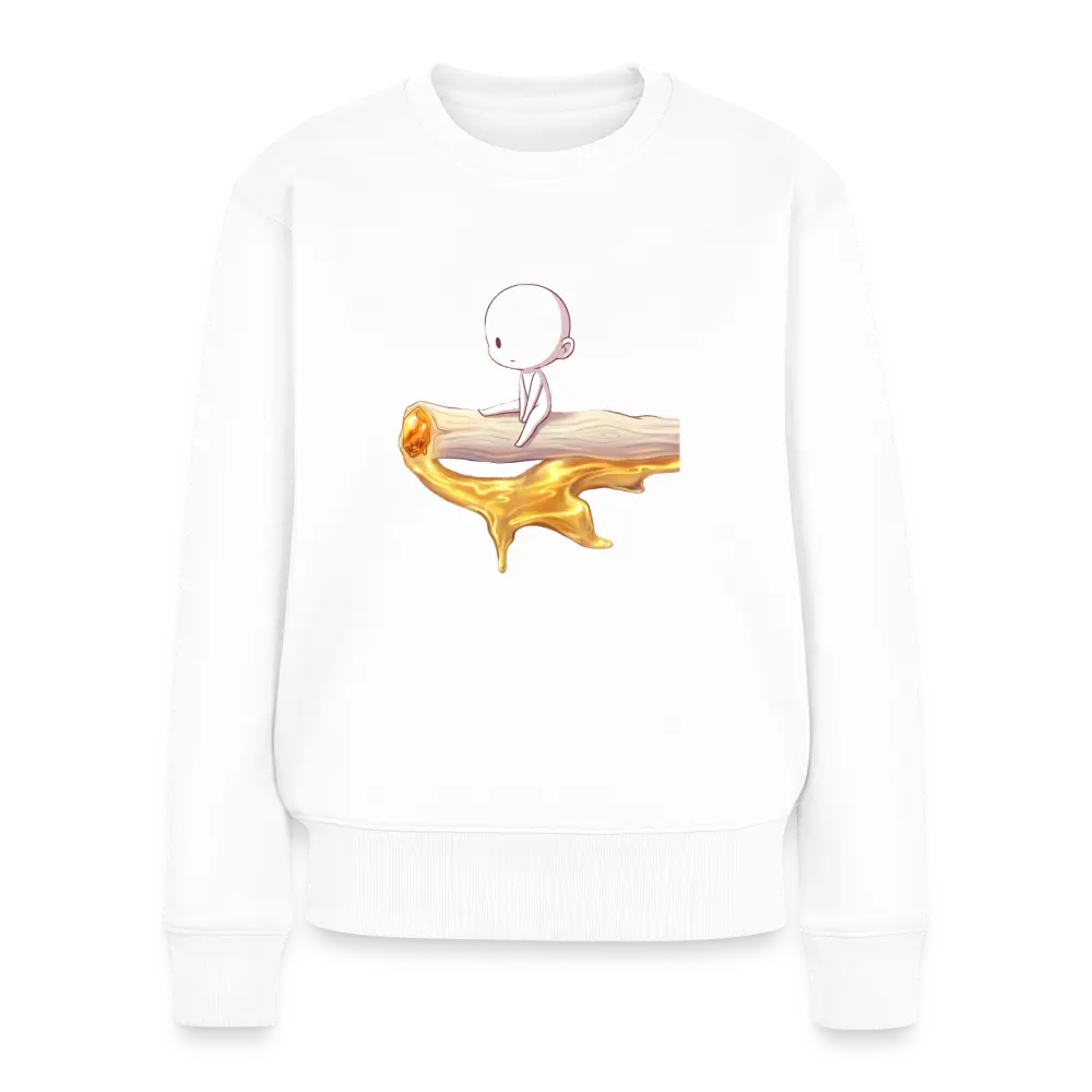 Chillin on a Joint Frauen Sweatshirt - Weiß