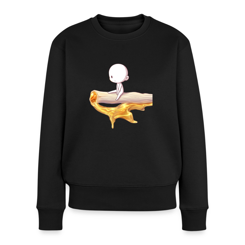 Chillin on a Joint Frauen Sweatshirt - Schwarz