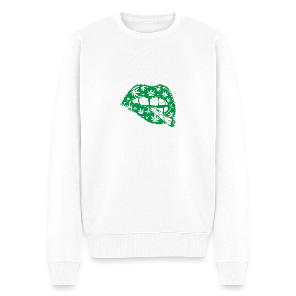 Unisex Relaxed Premium Pullover - Weiß