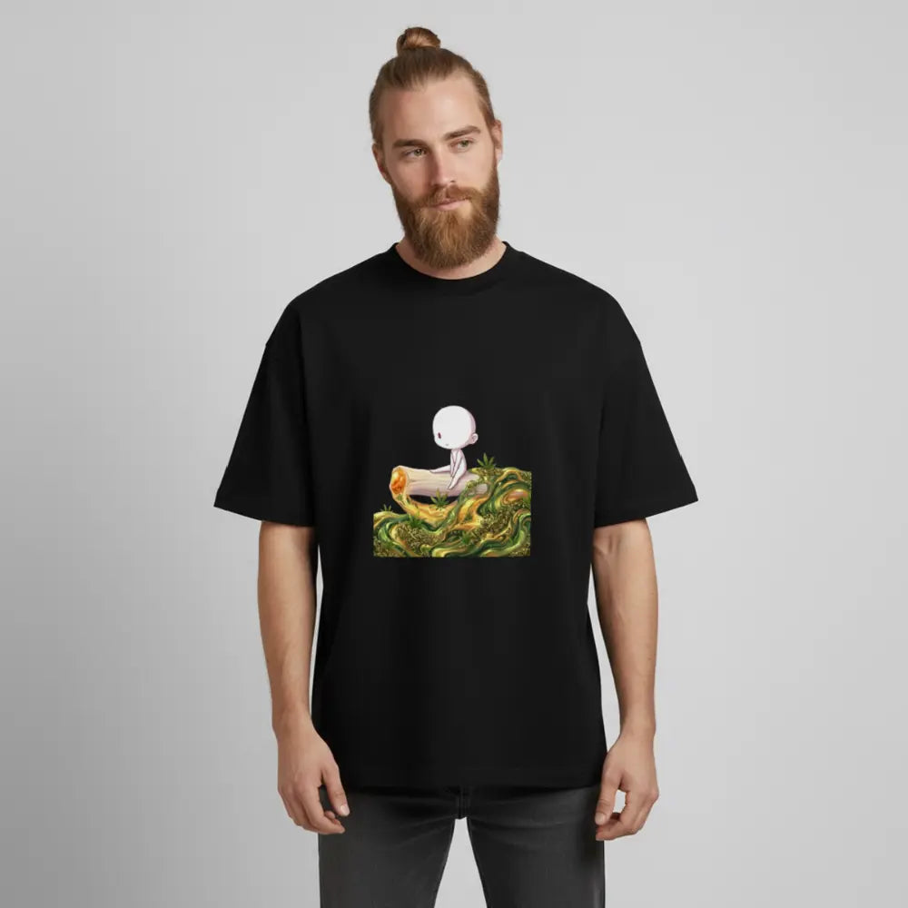 Chillin on a Joint Heavyweight BioT-Shirt - Schwarz