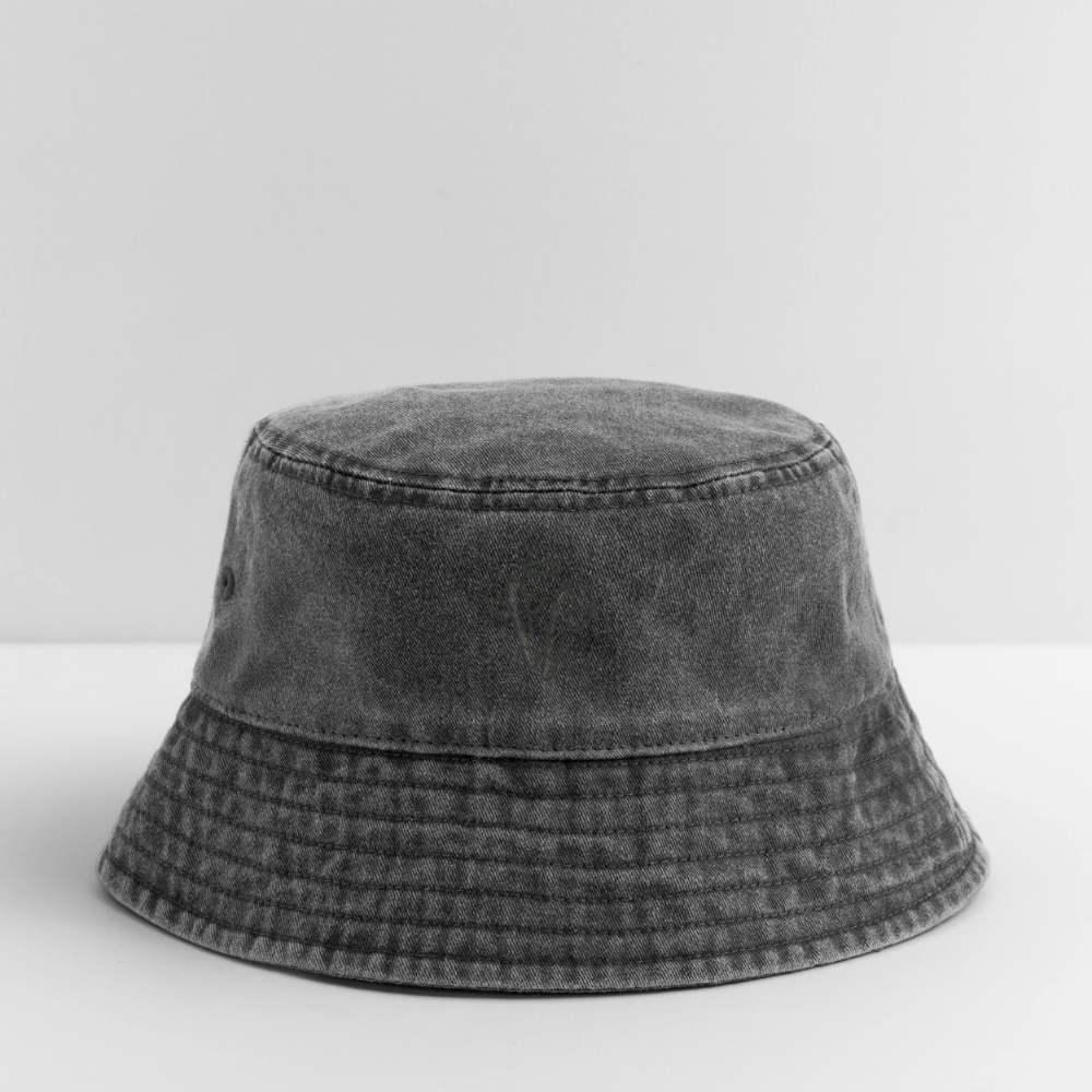 Joints Vintage Bucket Hat - Vintage Schwarz