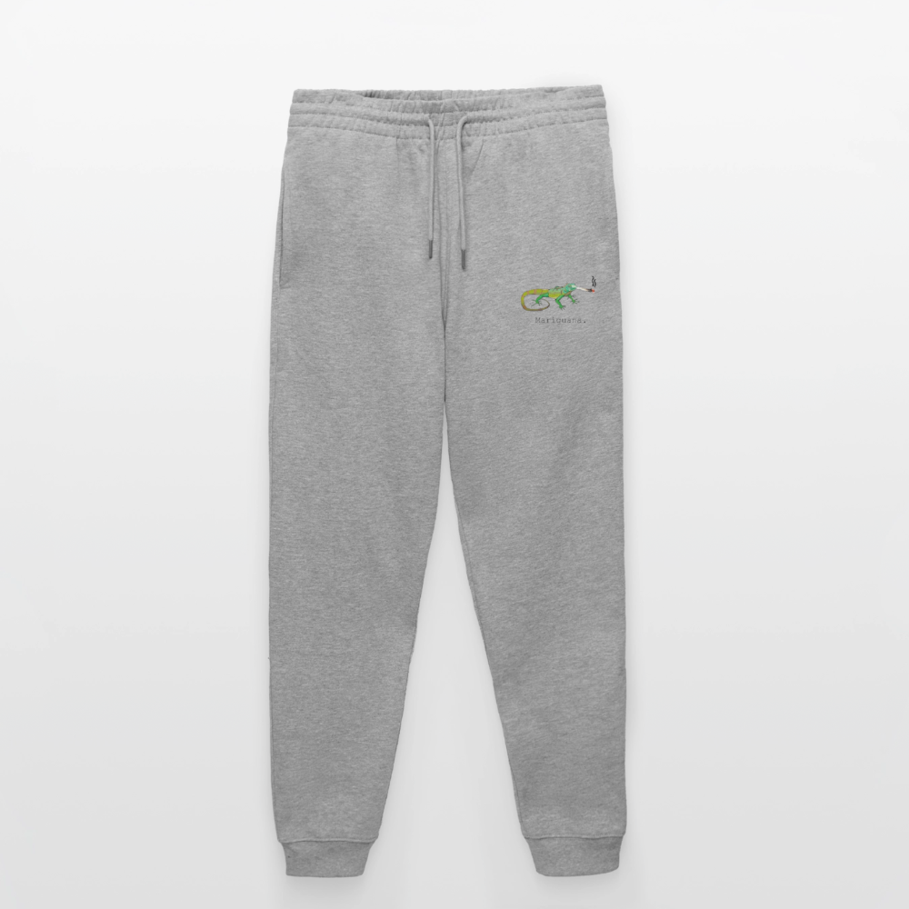 Mariguana Unisex Bio Jogginghose Mover - Grau meliert