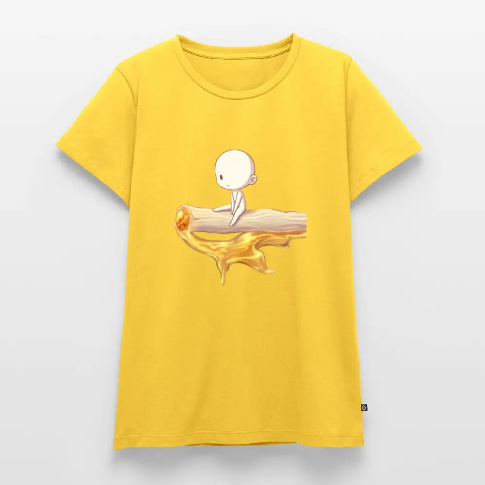 Chillin on a Joint Frauen Bio T-Shirt - Sonnengelb
