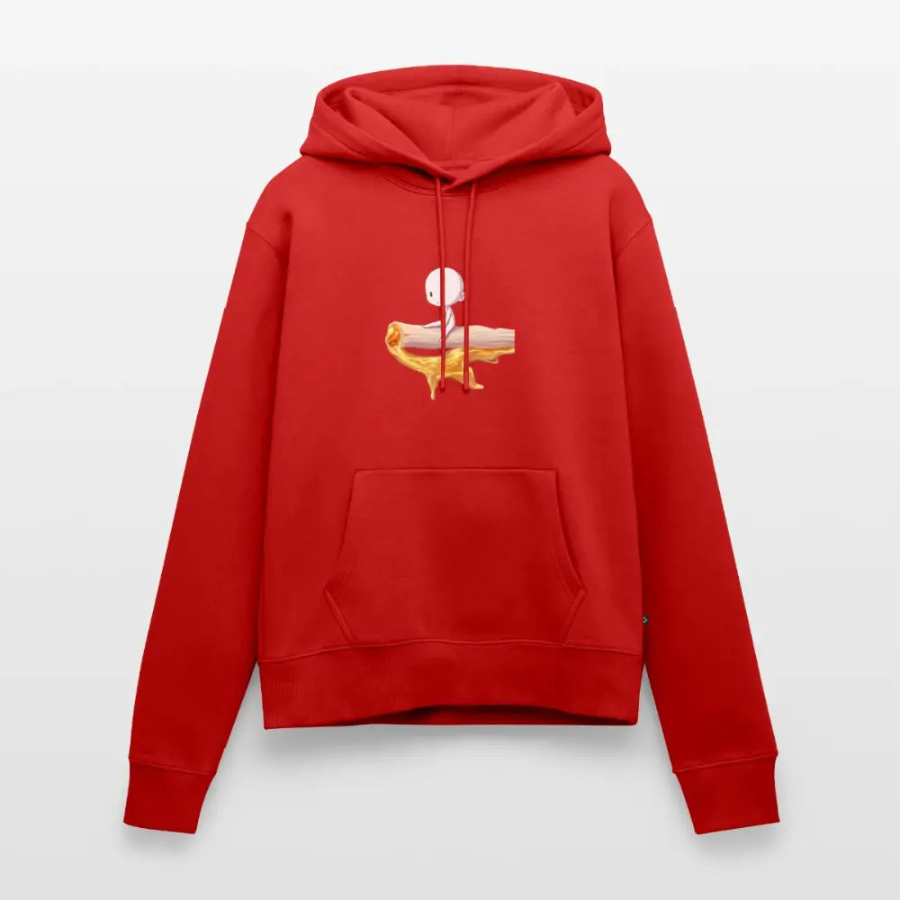 Chillin on a Joint Frauen Bio Hoodie - Rot