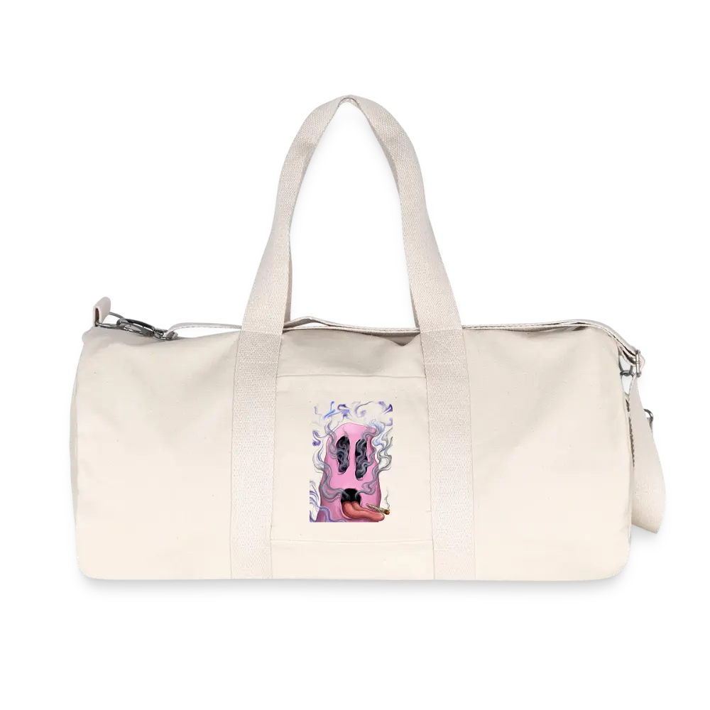 Ghostface recycelte Canvas Duffle Bag - Naturweiß