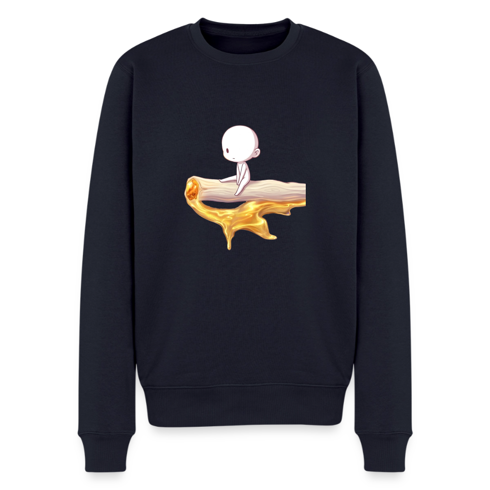 Chillin on a joint Sweatshirt - Navy