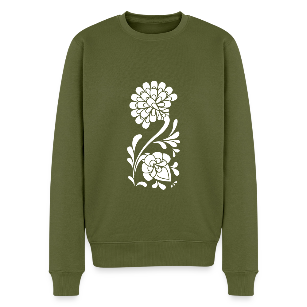 Shodō Flowers Premium Pullover - Khaki