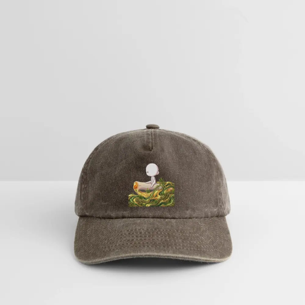 Chillin on a Joint Vintage Cap - Vintage Braun