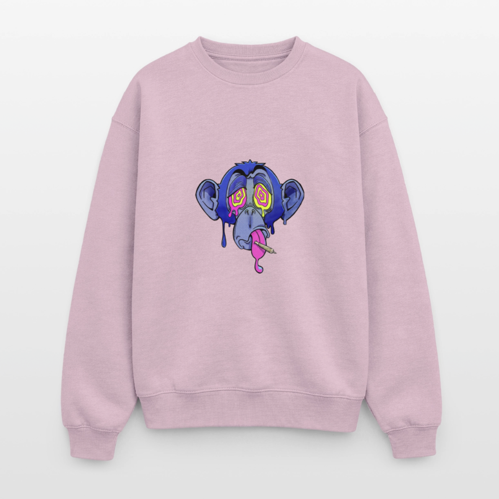 Monkey Oversized Heavyweight Unisex Sweatshirt - Altrosa