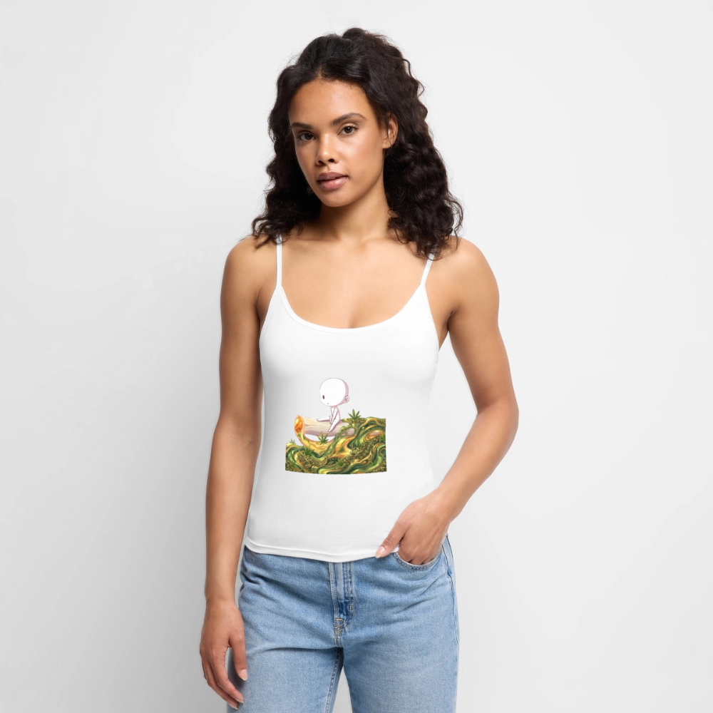 Chillin on a Joint Frauen Tank Top - Weiß