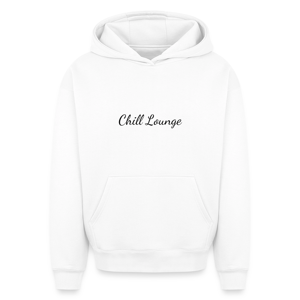 Chilllounge Special Oversized Heavyweight Unisex Hoodie - Weiß