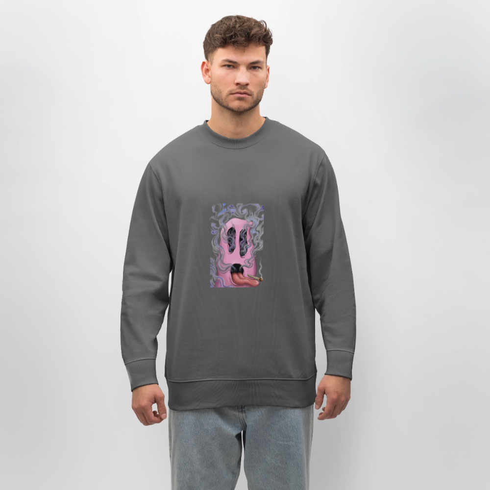 Ghostface Unisex Bio-Sweatshirt - Anthrazit