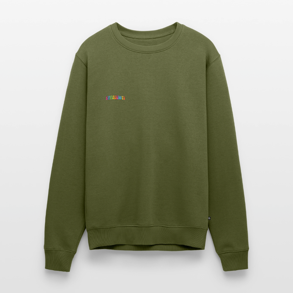 Unisex Bio Gemütlicher Premium Pullover - Khaki