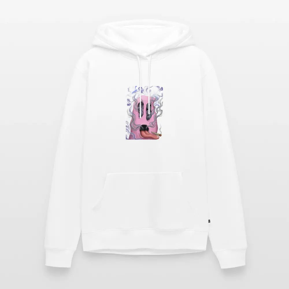 Ghostface Männer Premium Bio Hoodie - Weiß